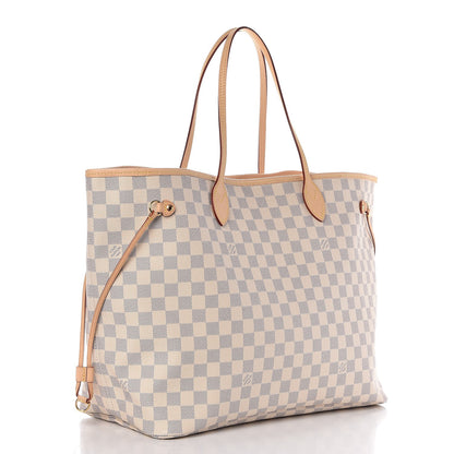 Louis Vuitton Damier Azur Neo Neverfull GM Rose Ballerine 3 of 8