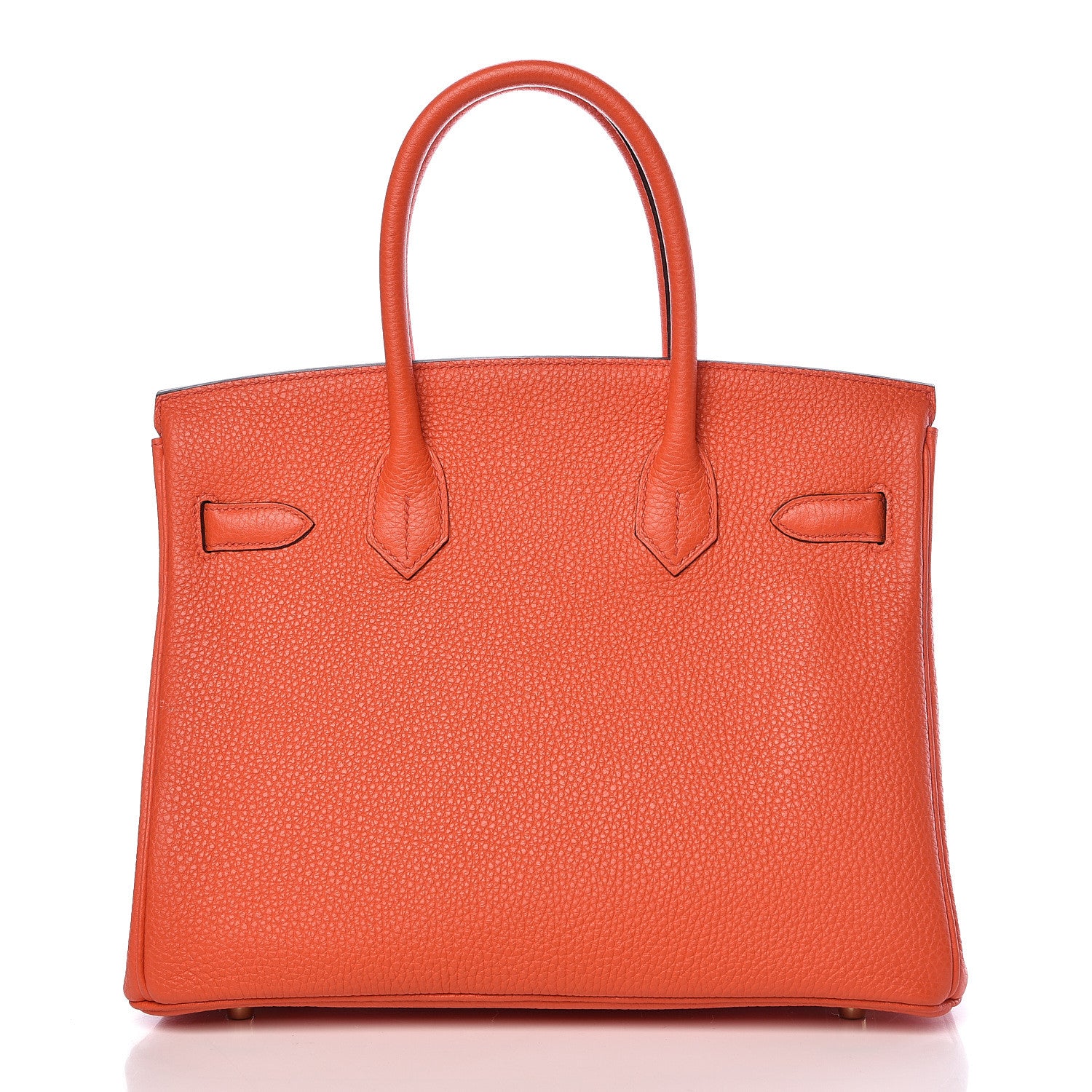 Hermes Togo Birkin 30 Orange Poppy 4 of 37