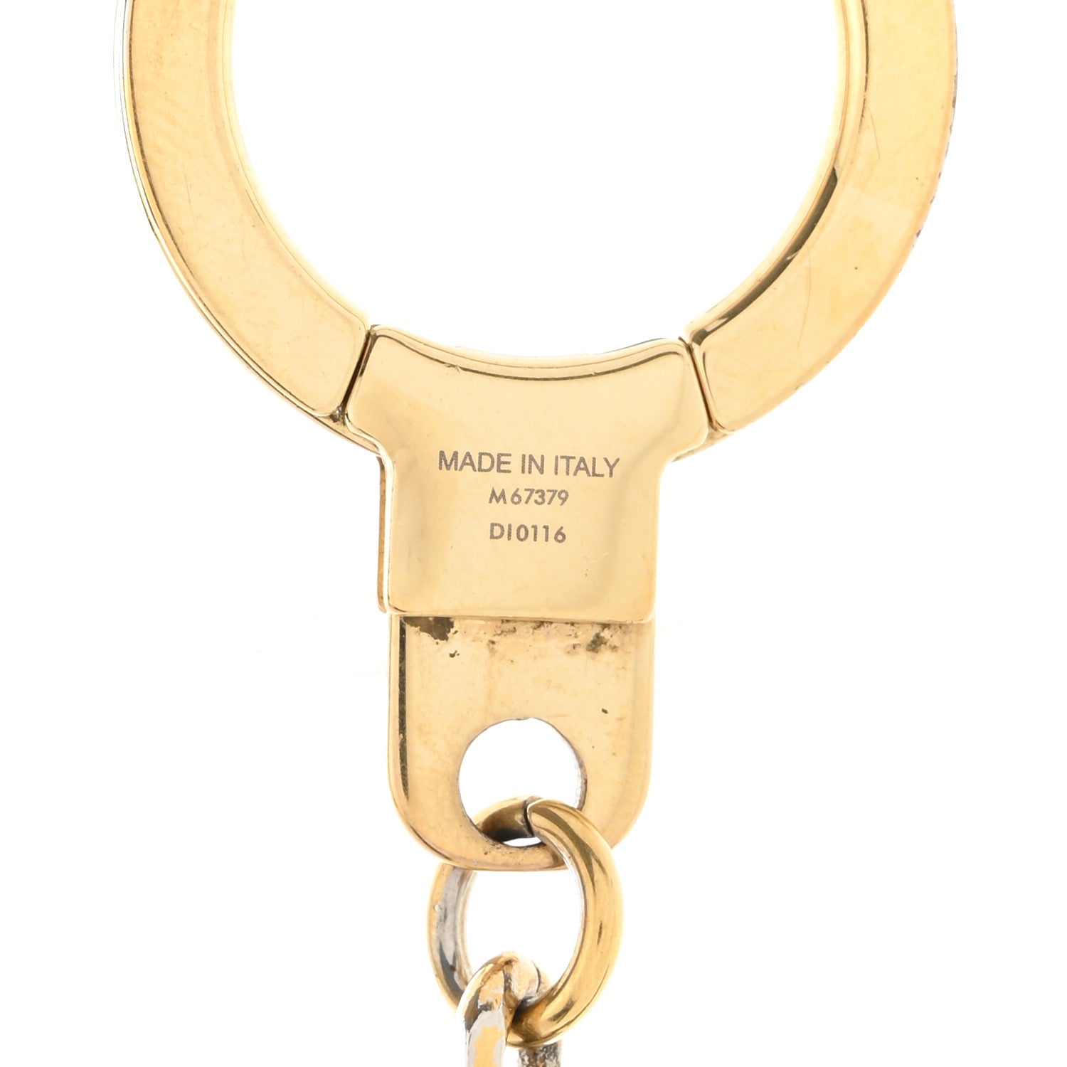 Louis Vuitton Metal Kaleido V Bag Chain Charm Gold 4 of 5