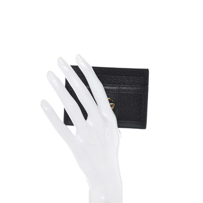 Gucci Calfskin Web GG Ophidia Card Holder Black 2 of 6