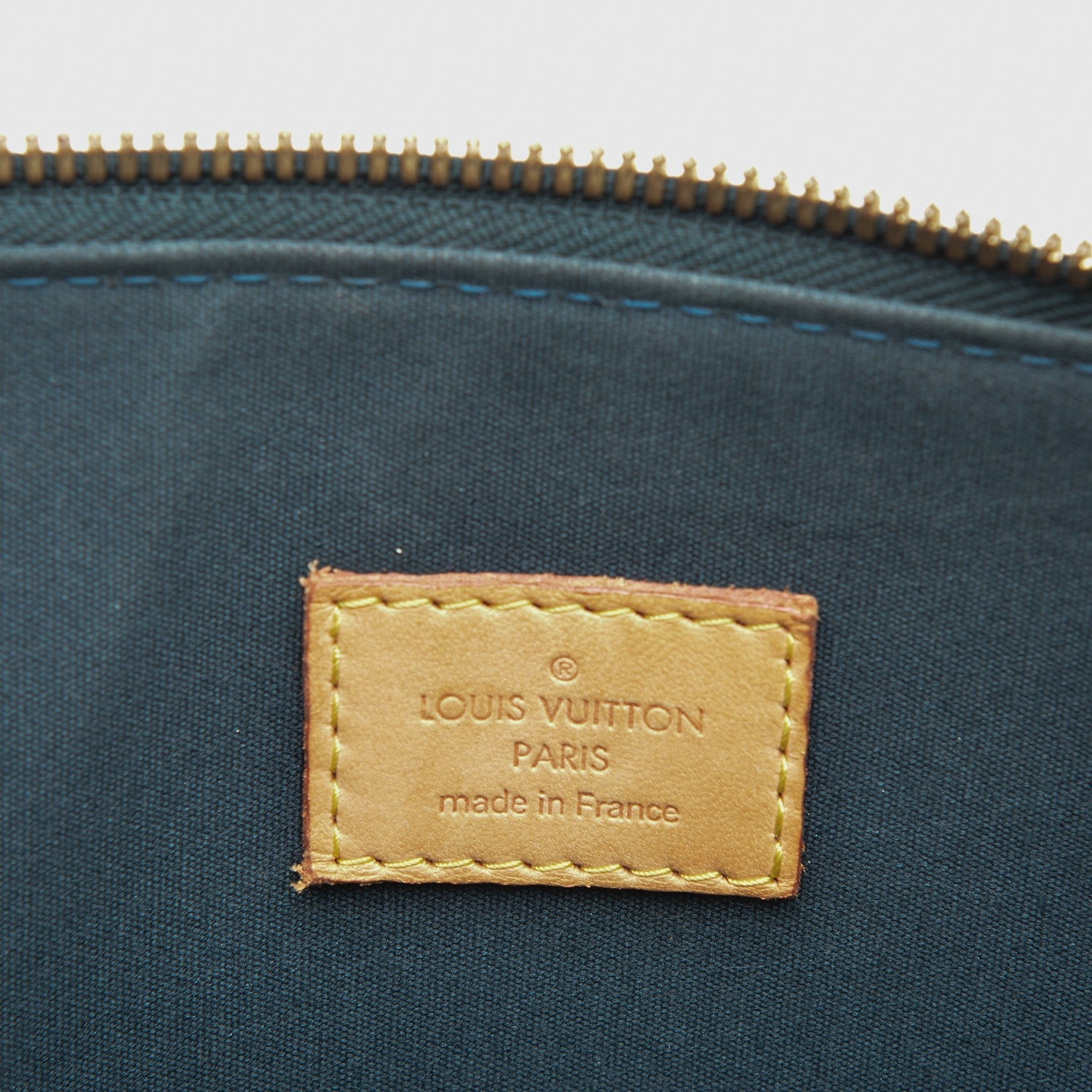 Louis Vuitton Vernis Alma GM Blue Nuit 6 of 6