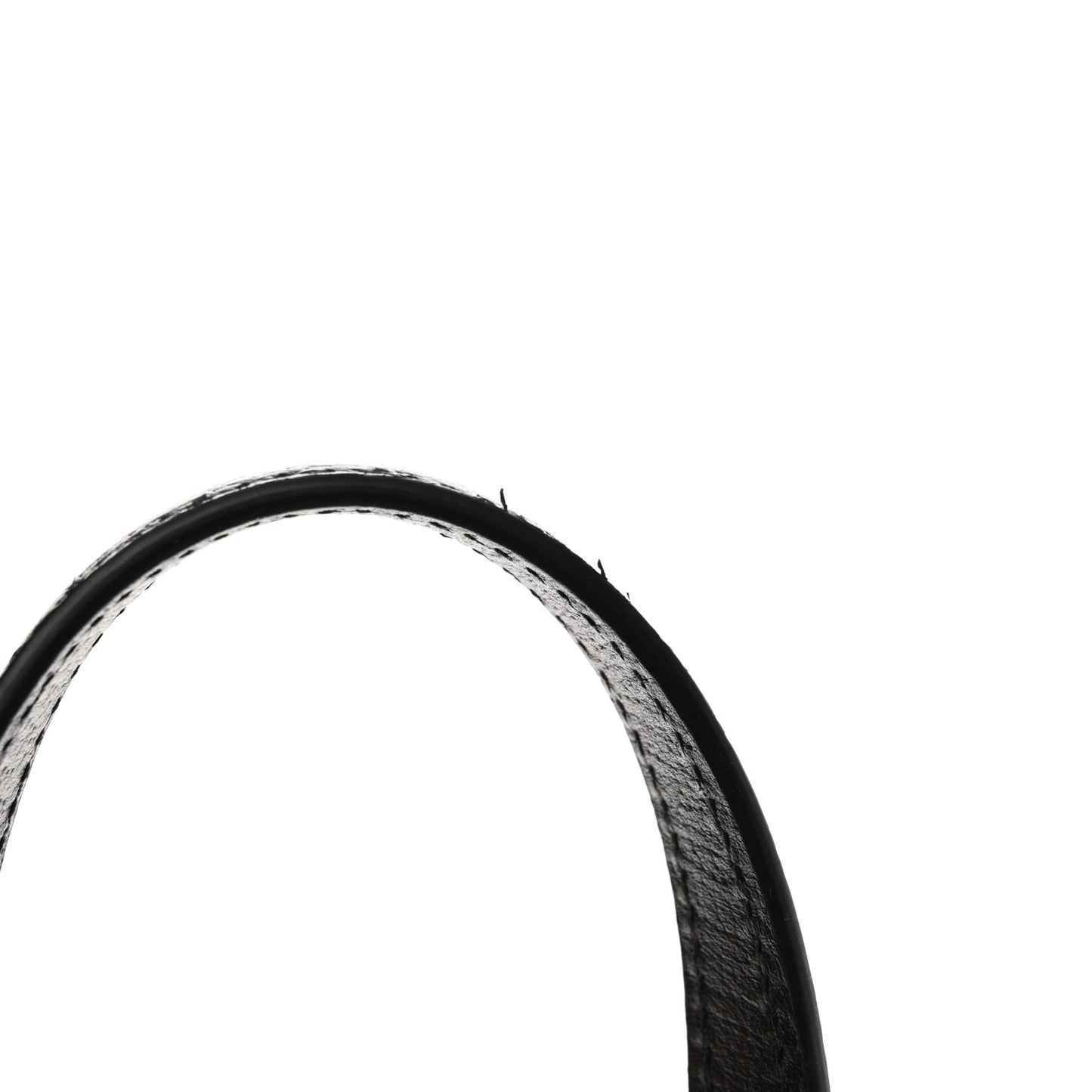 Textured Calfskin Web Small Ophidia Tote Bag Black