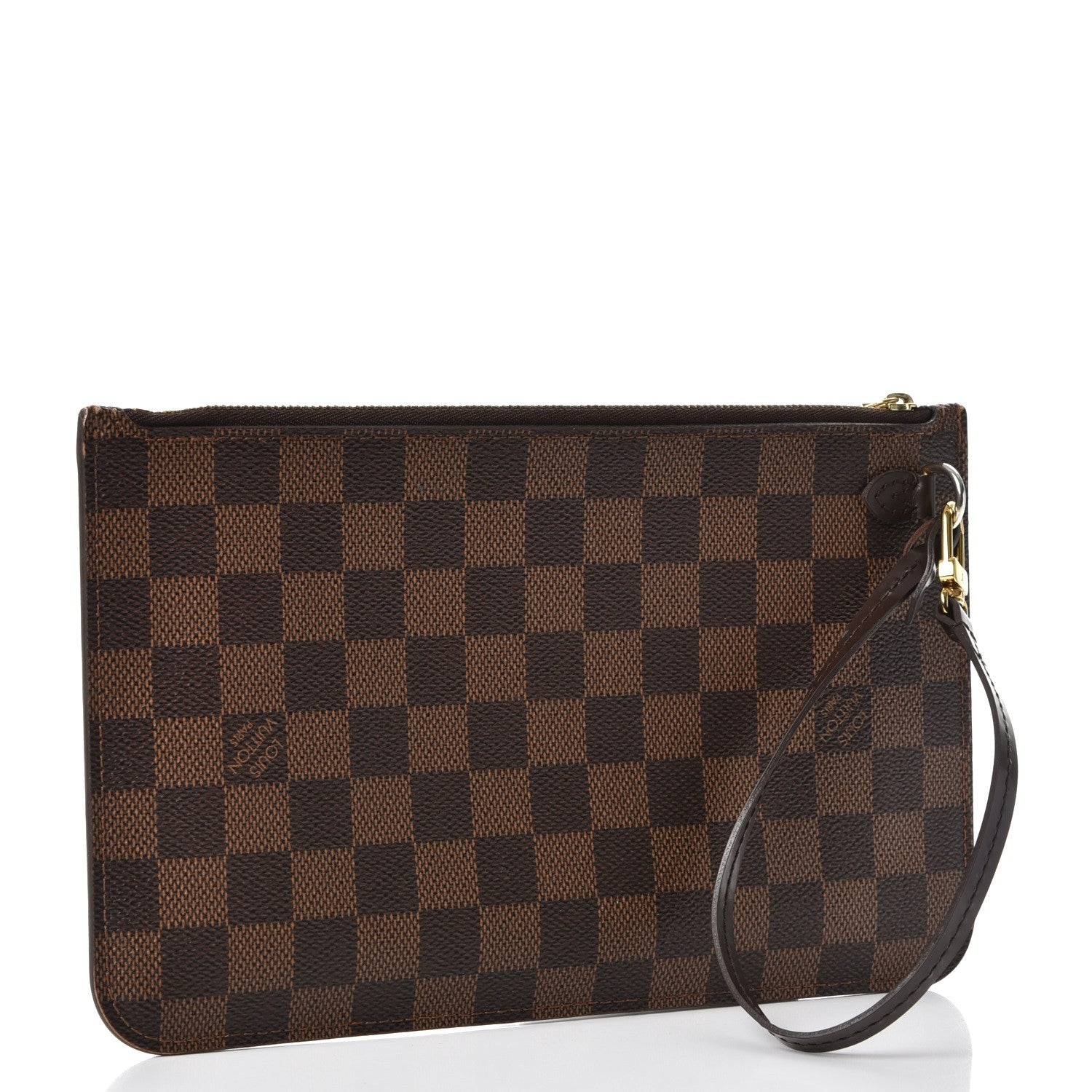 Louis Vuitton Damier Ebene Neverfull MM GM Pochette 3 of 10
