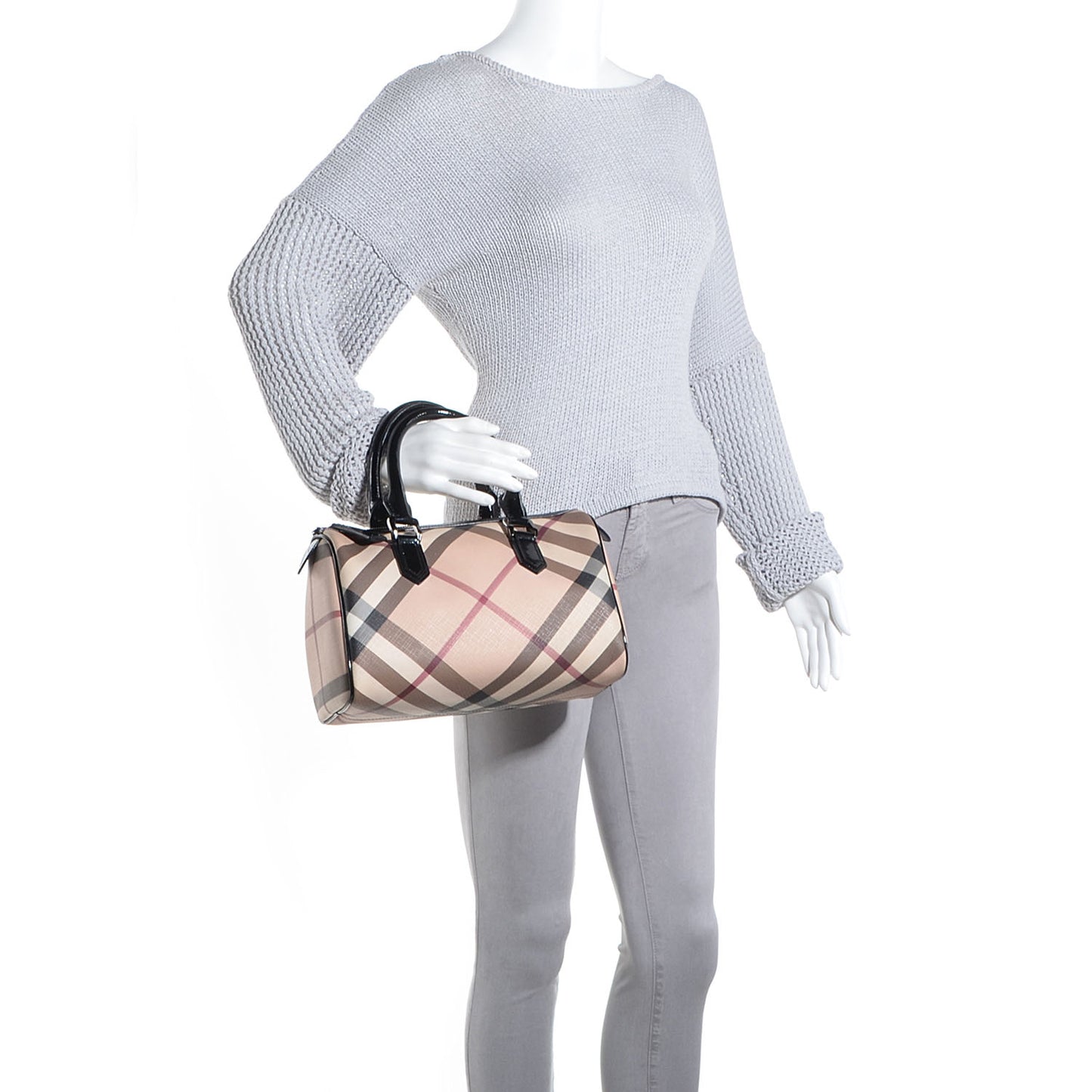 Supernova Check Patent Small Chester Bowling Bag