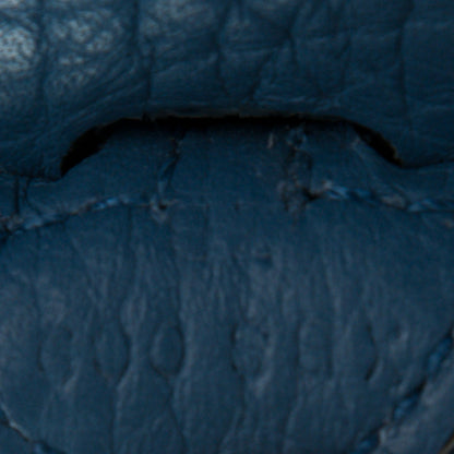 Hermes Taurillon Clemence Amazone Evelyne TPM Bleu Agate Cuivre 7 of 8