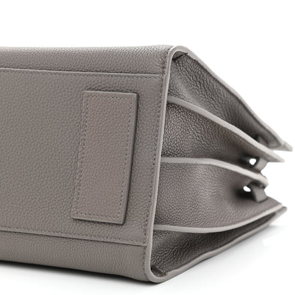 Saint Laurent Grained Calfskin Small Supple Sac De Jour Mouse Grey 10 of 10