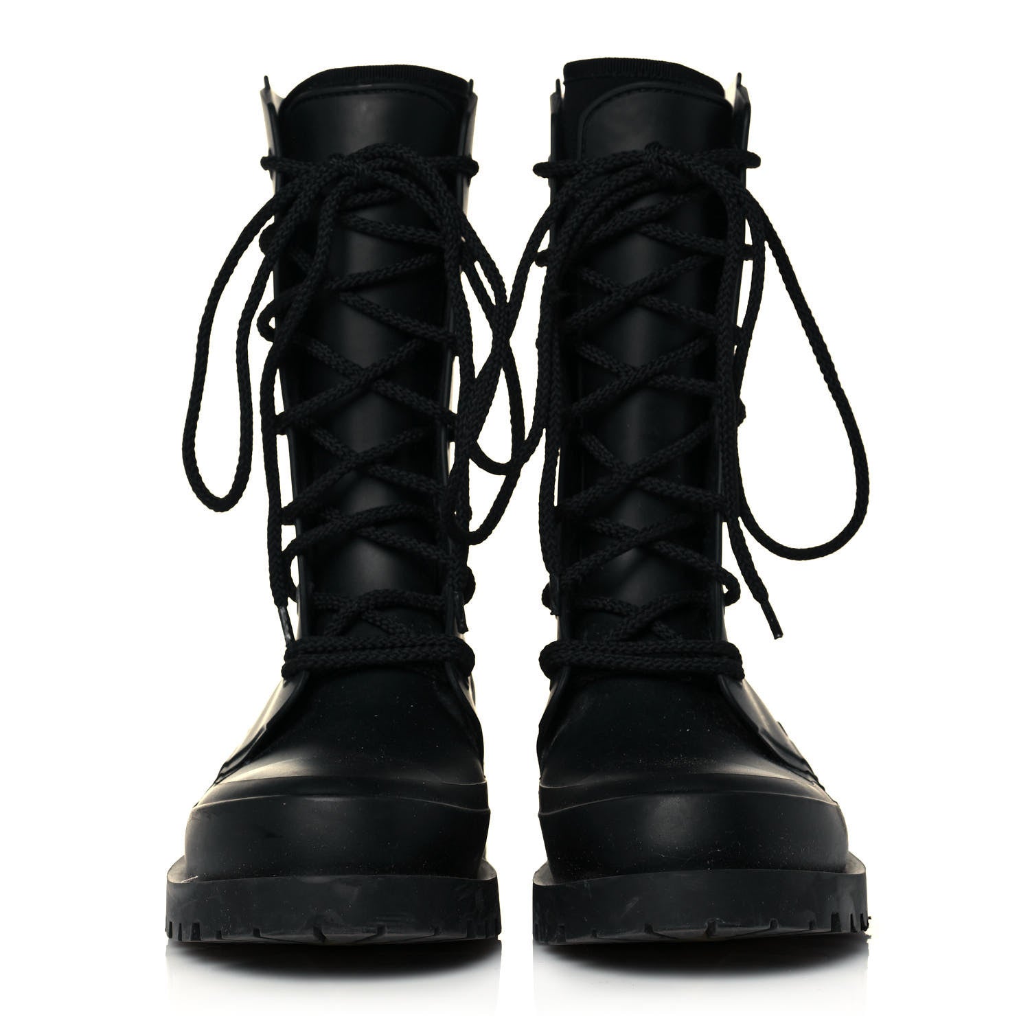 Christian Dior Rubber Diorcamp Low Boots 38 Black 2 of 8