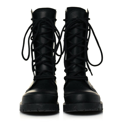 Christian Dior Rubber Diorcamp Low Boots 38 Black 2 of 8