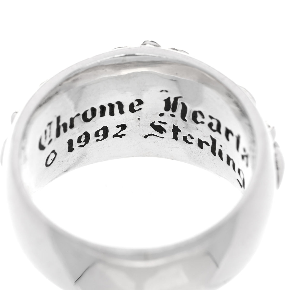 Chrome Hearts Floral Cross Ring 62 10 4 of 4