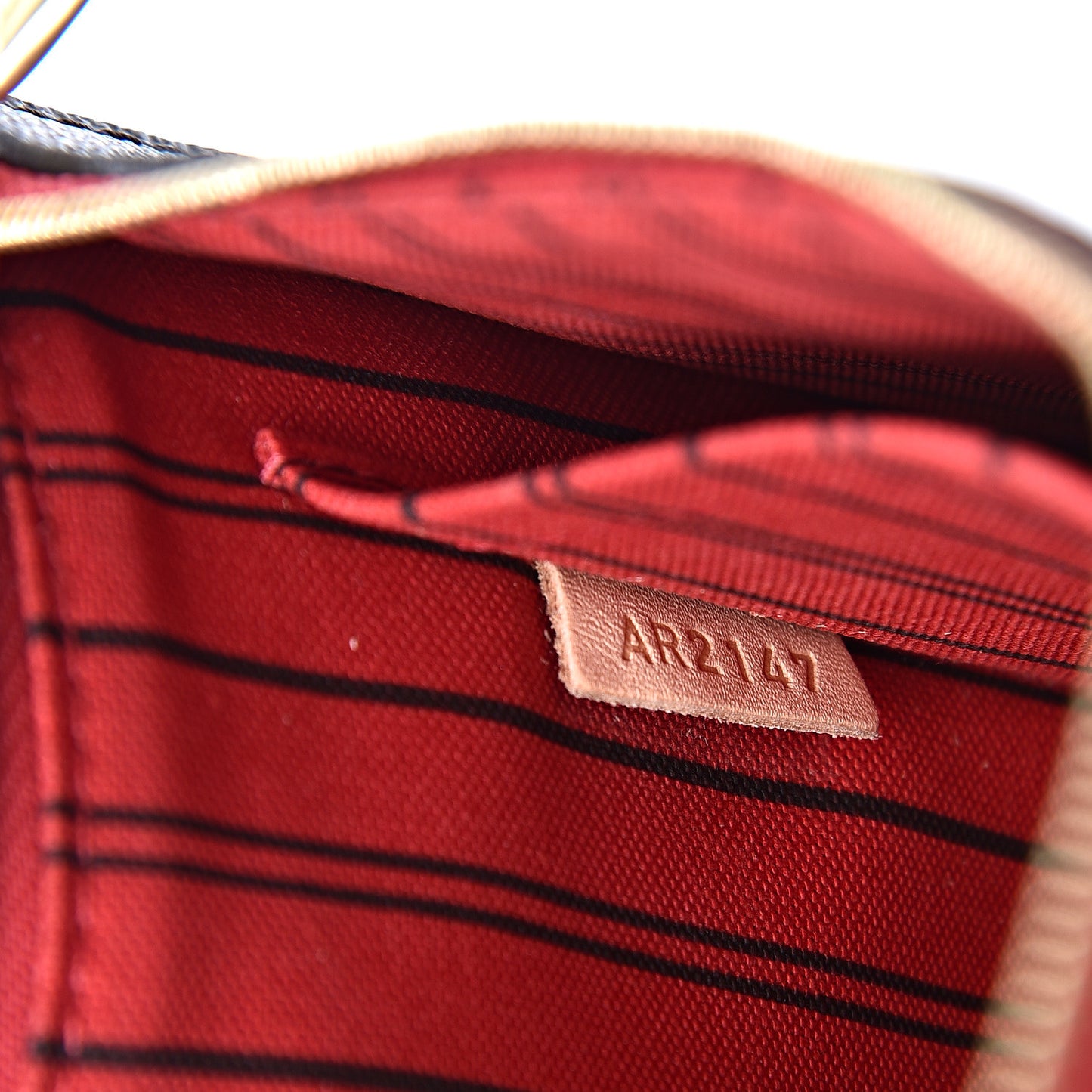 Monogram Neverfull MM GM Pochette Cherry