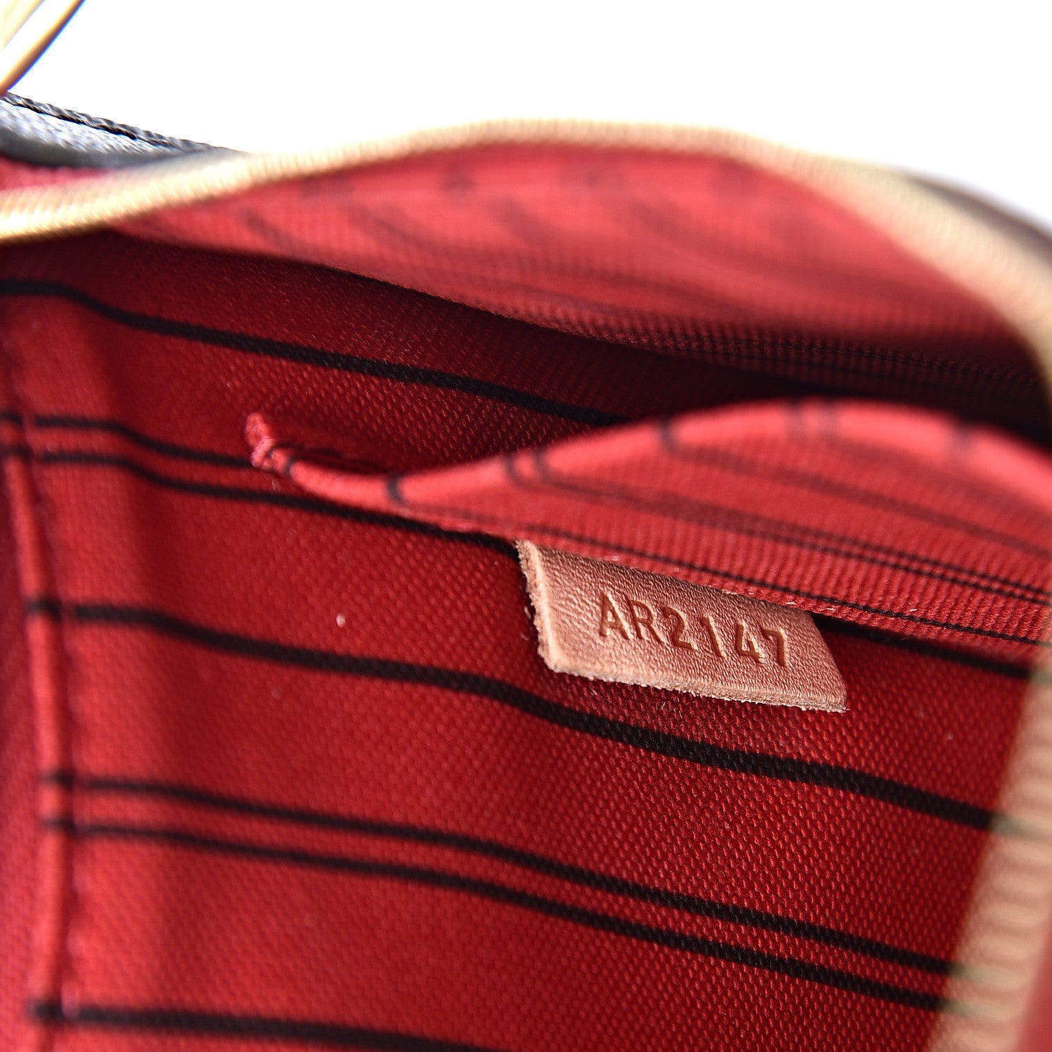 Louis Vuitton Monogram Neverfull MM GM Pochette Cherry 6 of 7