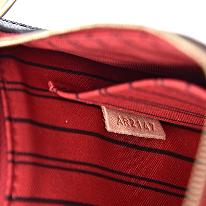 Louis Vuitton Monogram Neverfull MM GM Pochette Cherry 6 of 7