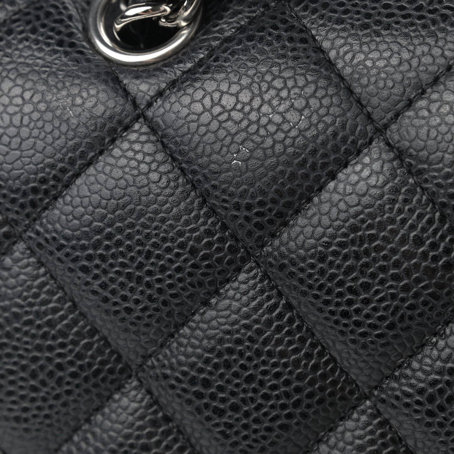 Caviar Quilted Maxi Single Flap Black