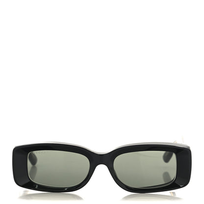 Gucci Acetate Rectangle Frame Sunglasses GG1529S Black 2 of 6