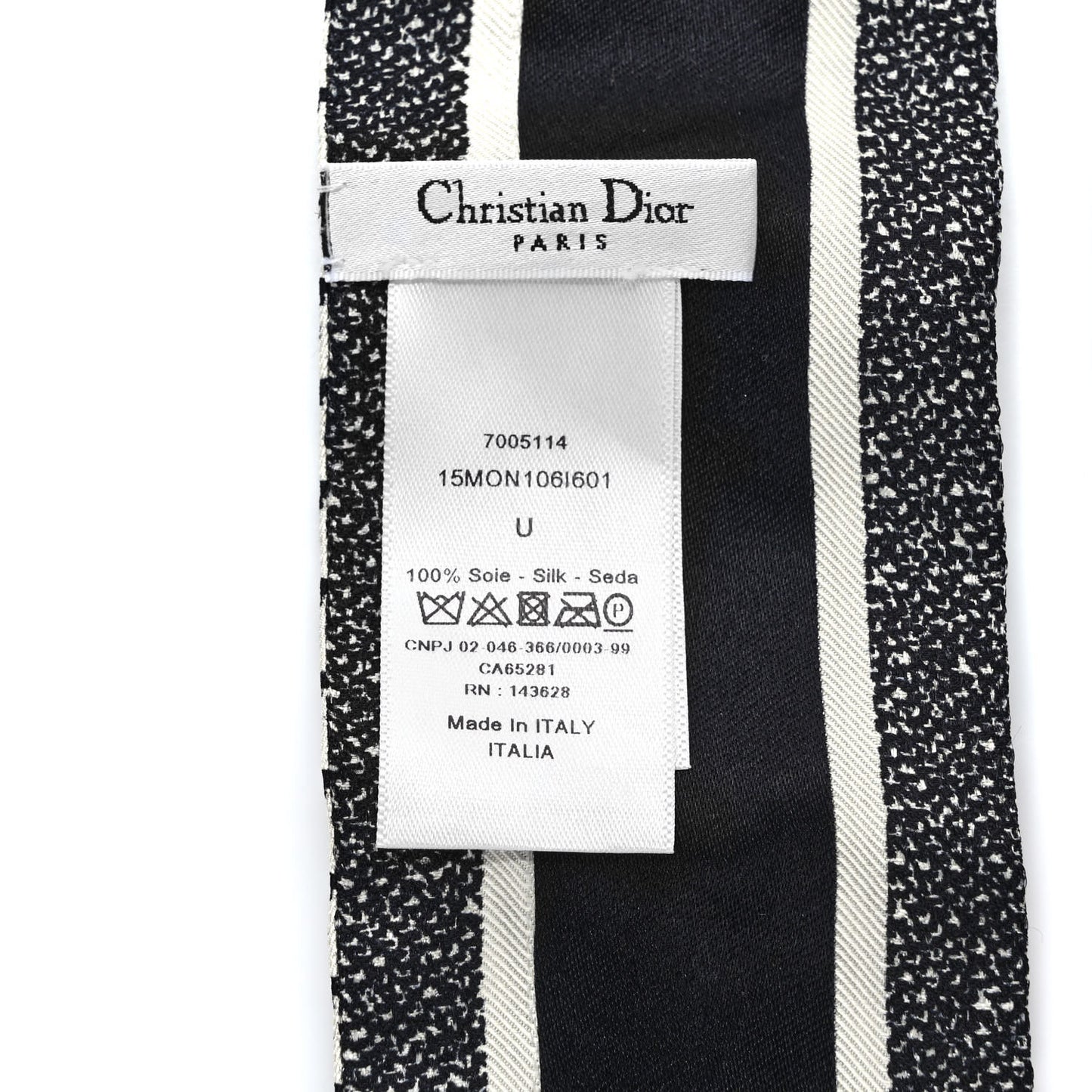 Silk 30 Montaigne Mitzah Scarf Black White