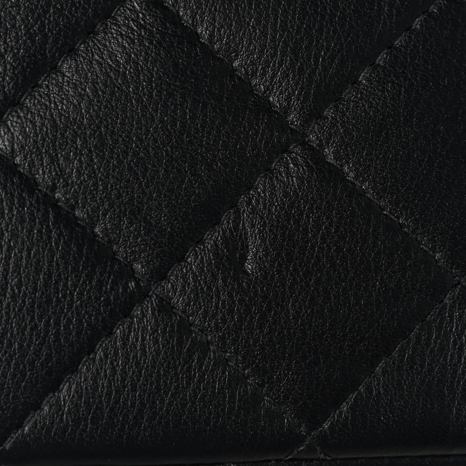 Chanel Lambskin Quilted Jumbo Single Flap Black 14 of 14