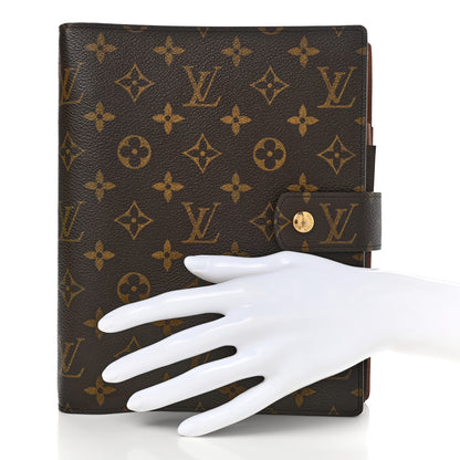 Louis Vuitton Monogram Large Ring Agenda Cover 2 of 8
