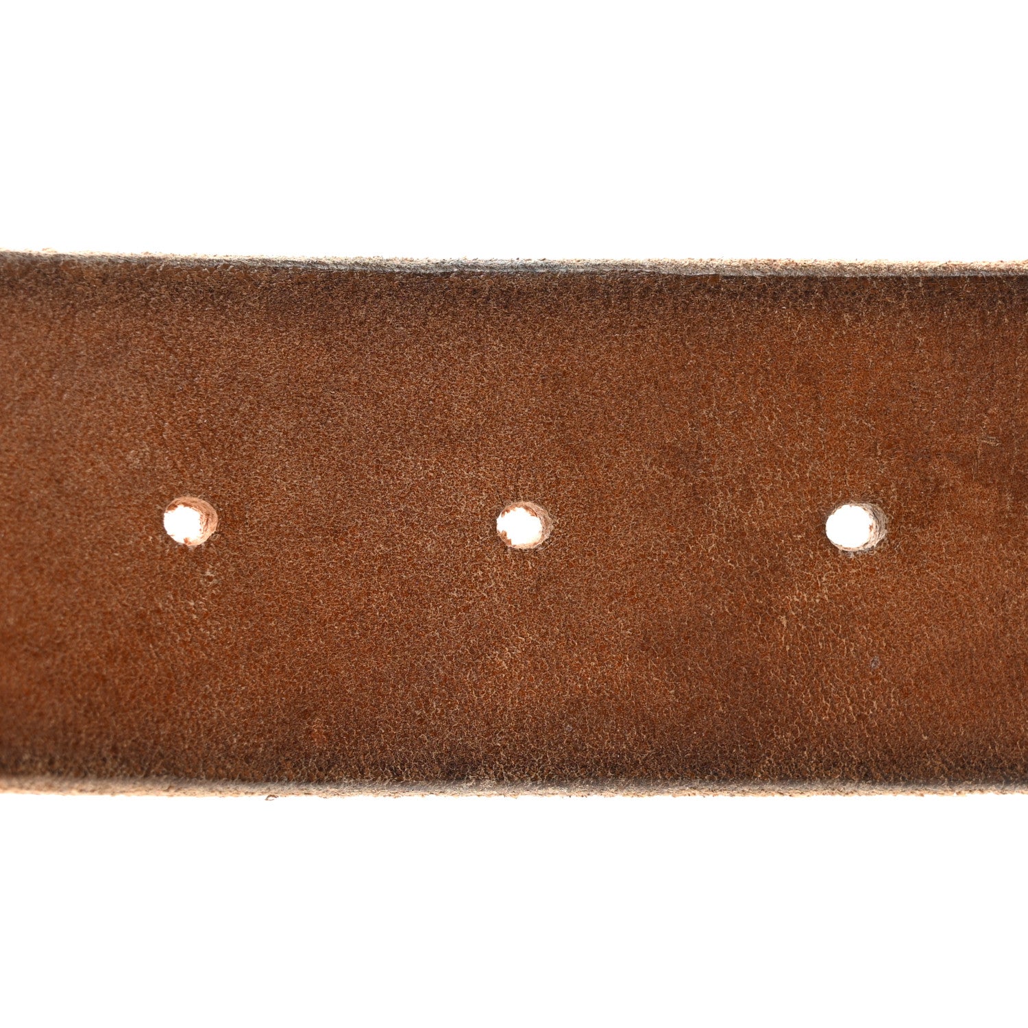 Gucci Cuoio Toscano Nickel Double Double G 40mm Belt 90 36 Cuir 4 of 6