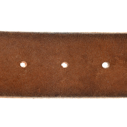 Gucci Cuoio Toscano Nickel Double Double G 40mm Belt 90 36 Cuir 4 of 6