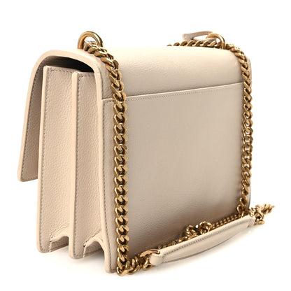 Saint Laurent Grained Calfskin Medium Monogram Sunset Beige 3 of 11