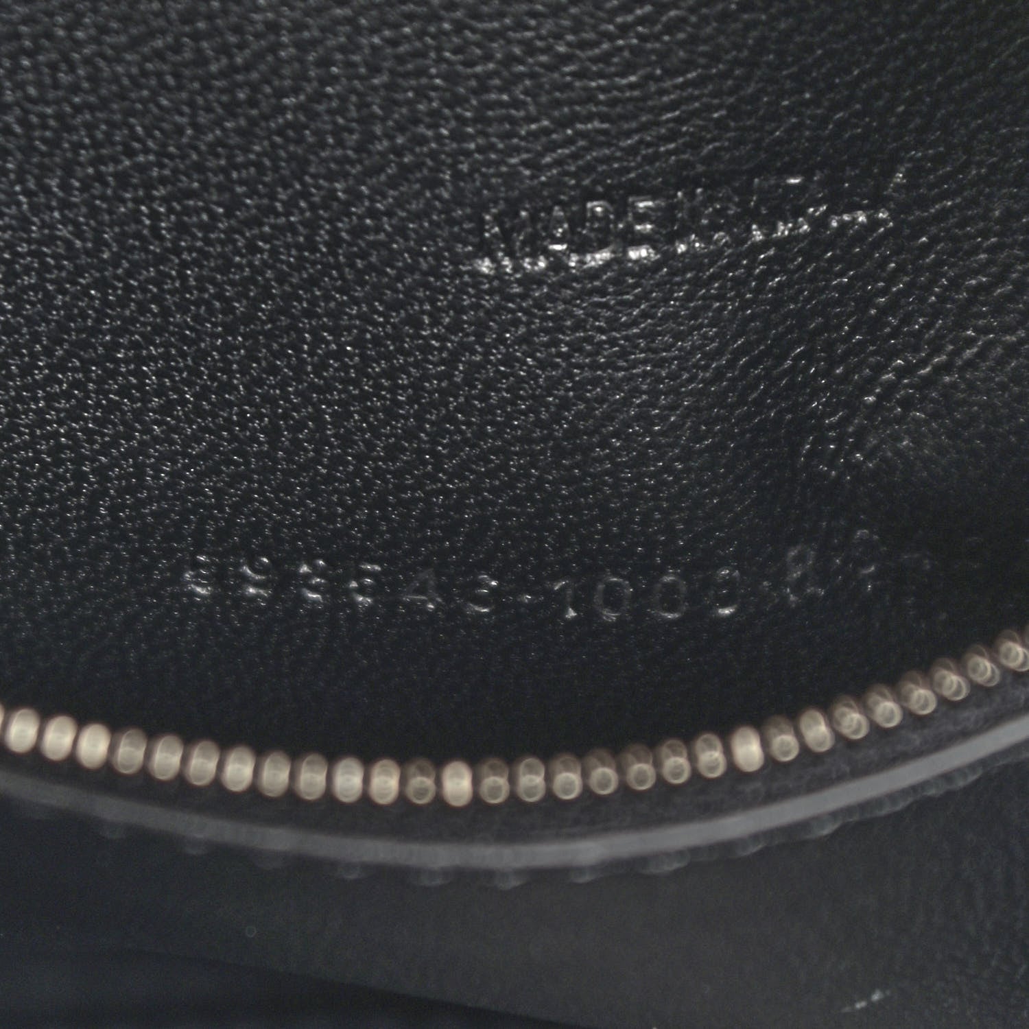 Balenciaga Shiny Calfskin Monochrome Crocodile Embossed Small Hourglass Top Handle Bag Black 8 of 13