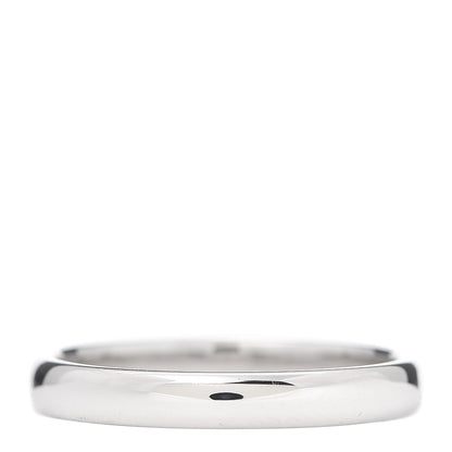 Tiffany Platinum 3mm Classic Wedding Band Ring 57 8 1 of 5