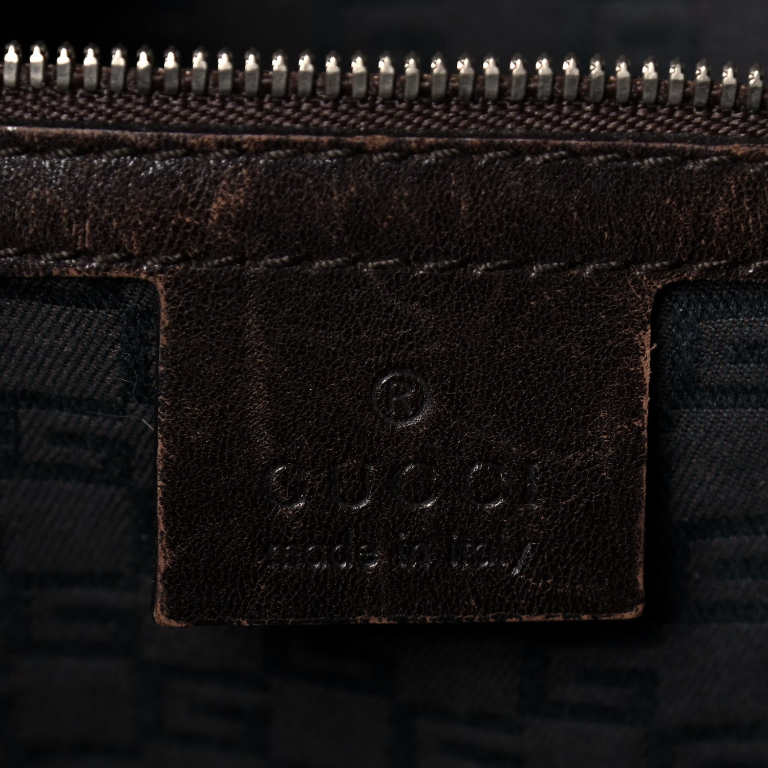 Gucci Canvas Web GG Reins Shoulder Bag Brown 5 of 15