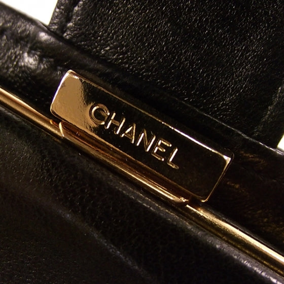 Chanel Lambskin CC Wallet Black 10 of 10