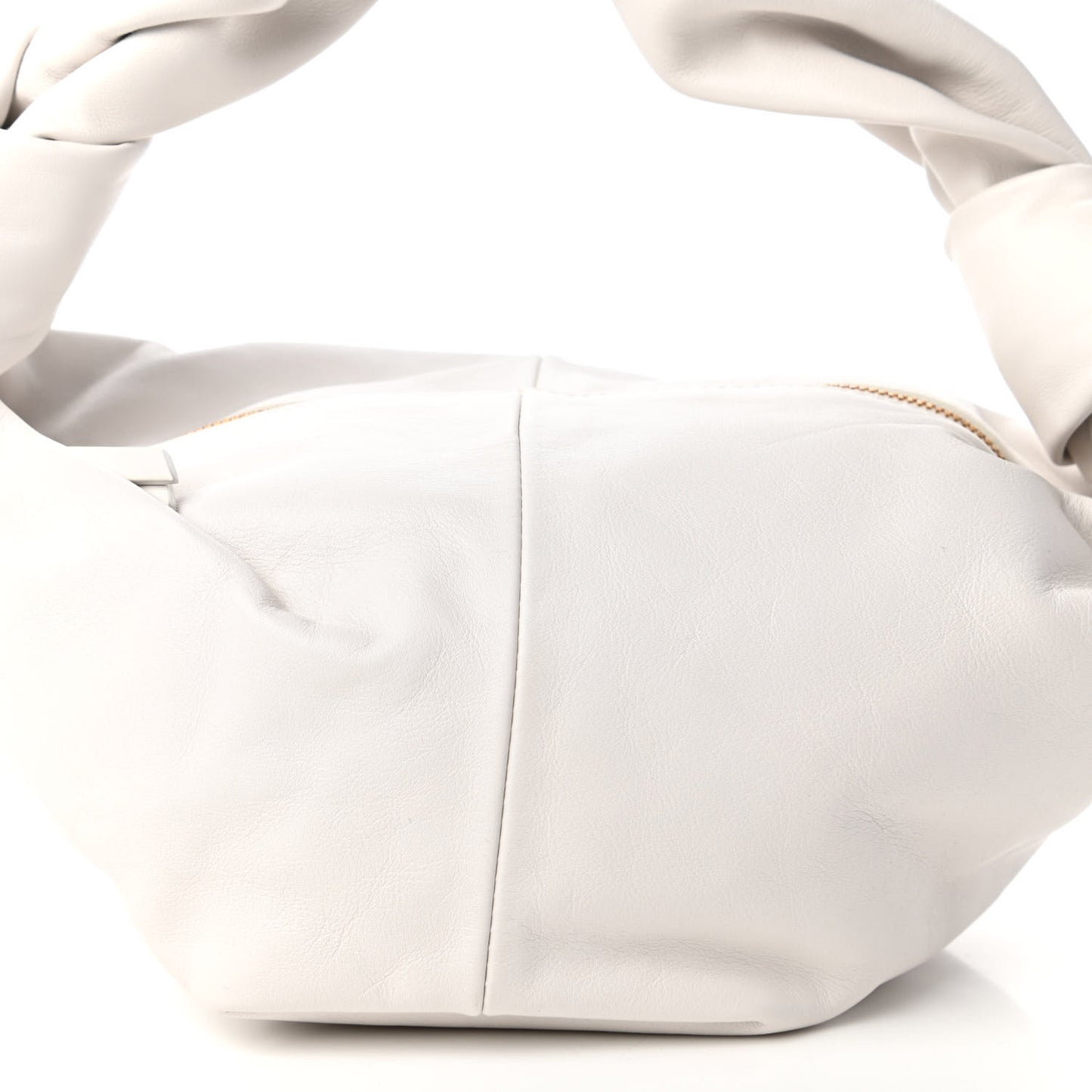 Calfskin Mini Double Knot Bag White