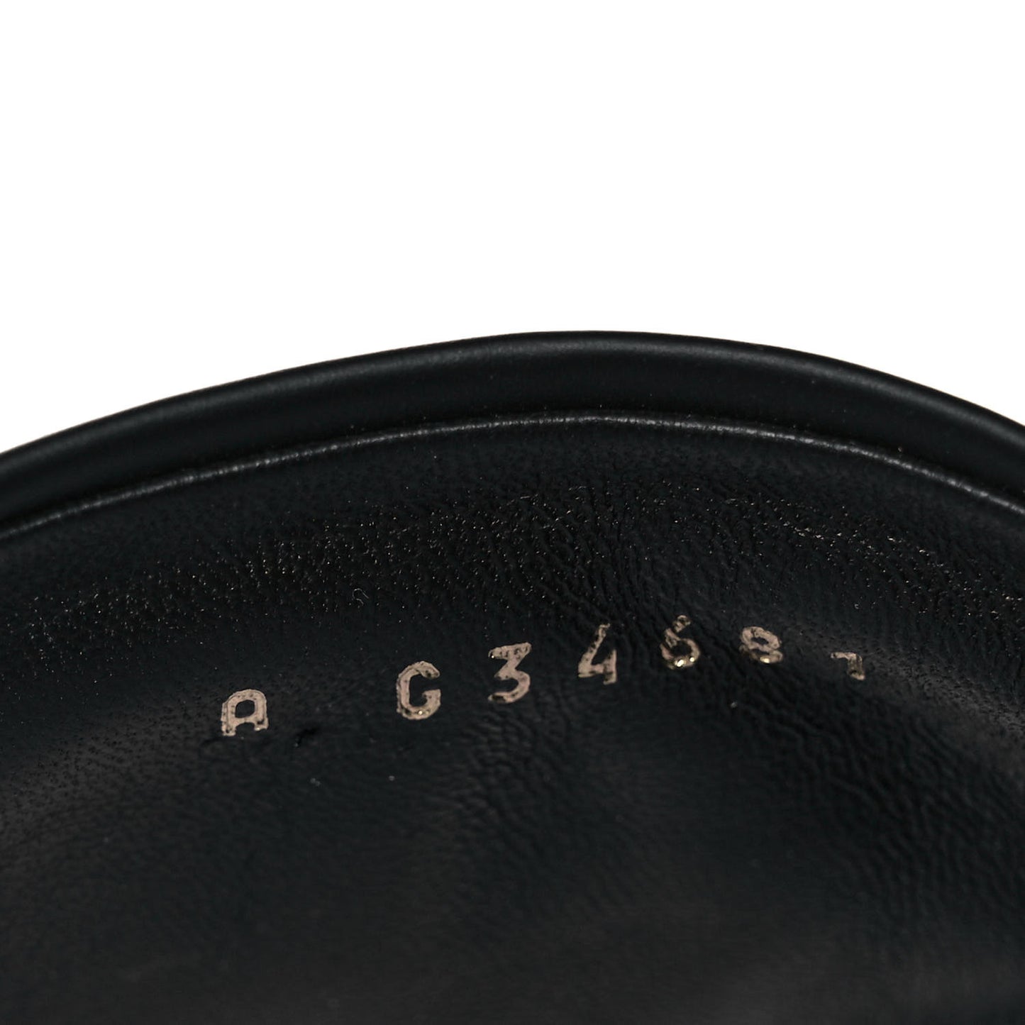 Lambskin Beaded CC Mule Sandal 38 Black