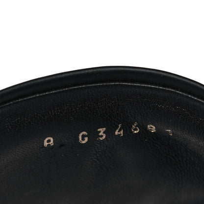 Chanel Lambskin Beaded CC Mule Sandal 38 Black 8 of 8