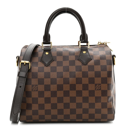 Louis Vuitton Damier Ebene Speedy Bandouliere 25 1 of 9