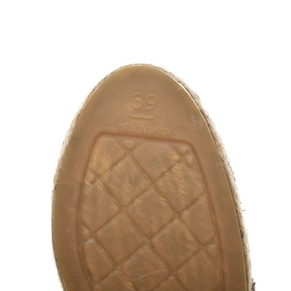 Chanel Lambskin CC Espadrilles 39 Black 8 of 10
