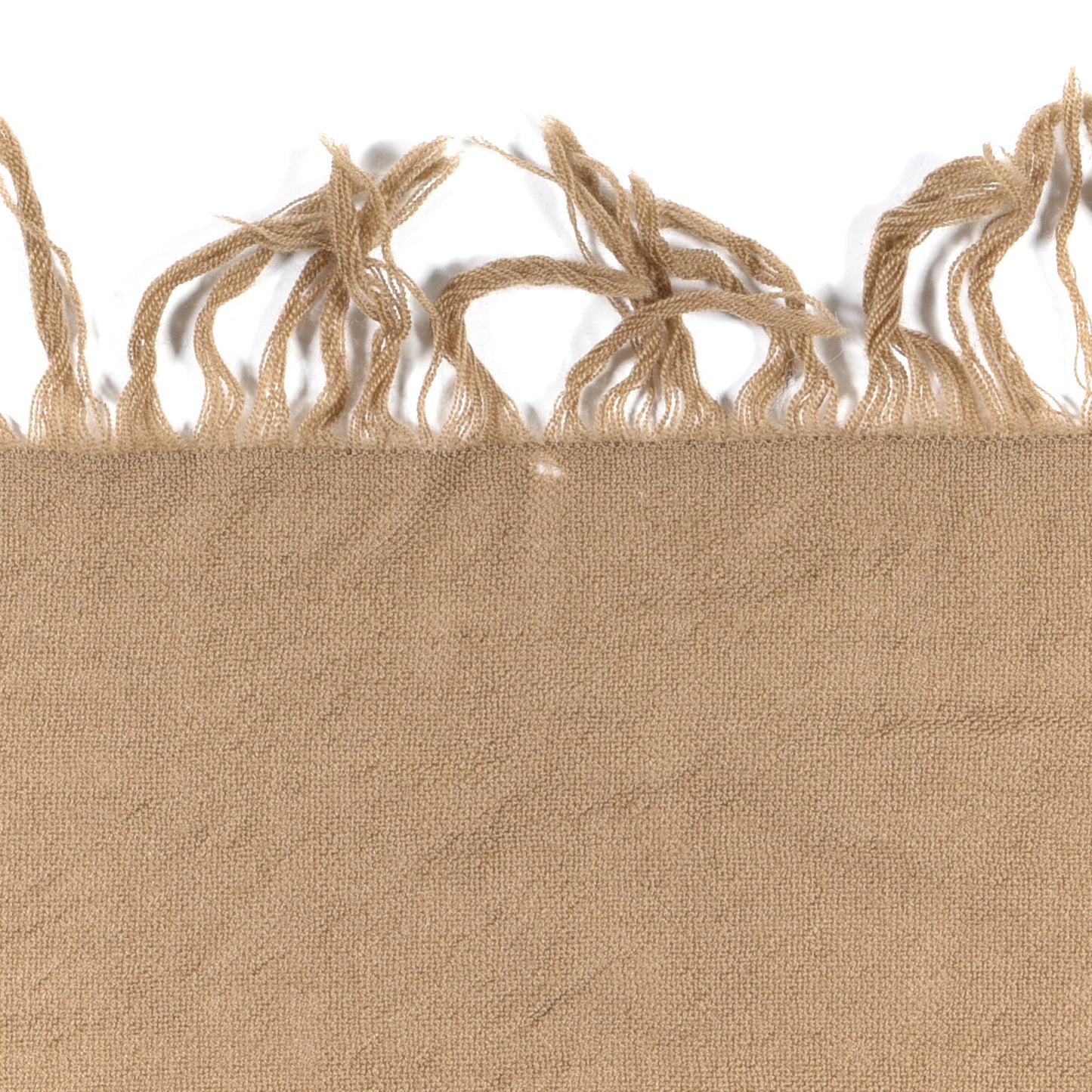 Merino Wool House Check Square Scarf Brown
