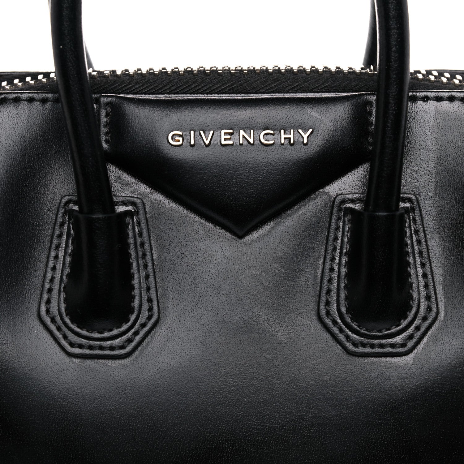 Givenchy Shiny Lord Calfskin Mini Antigona Black 10 of 10