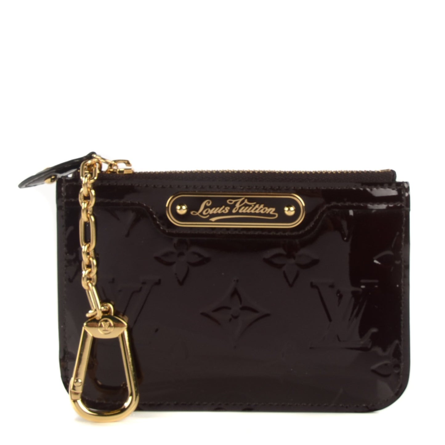 Vernis Key Pouch Amarante