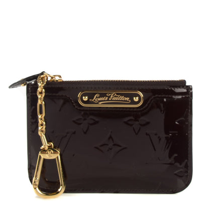 Louis Vuitton Vernis Key Pouch Amarante 1 of 7