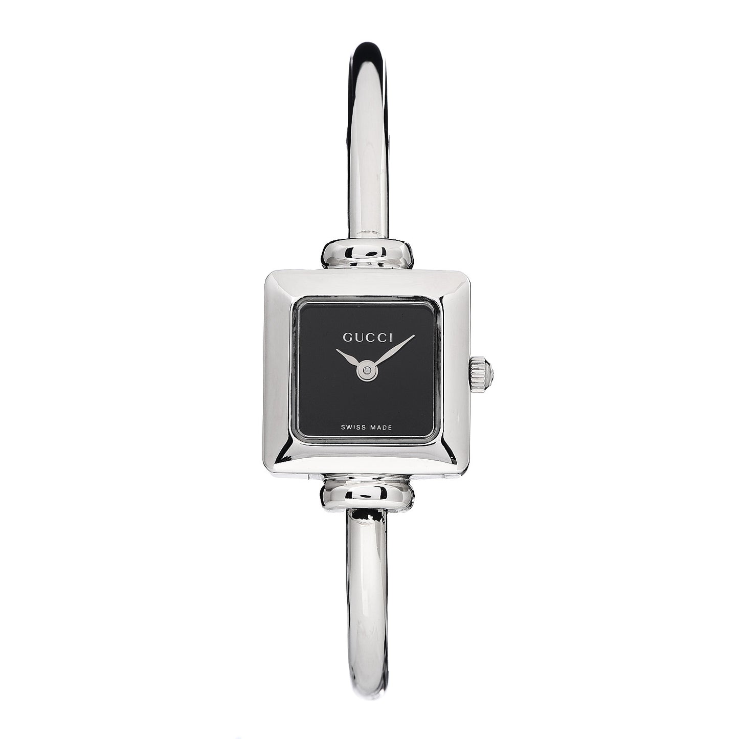 Stainless Steel 19mm 1900L Quartz Watch Black