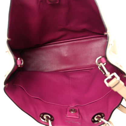 Christian Dior Smooth Calfskin Large Diorissimo Tote Beige Fuchsia 5 of 9