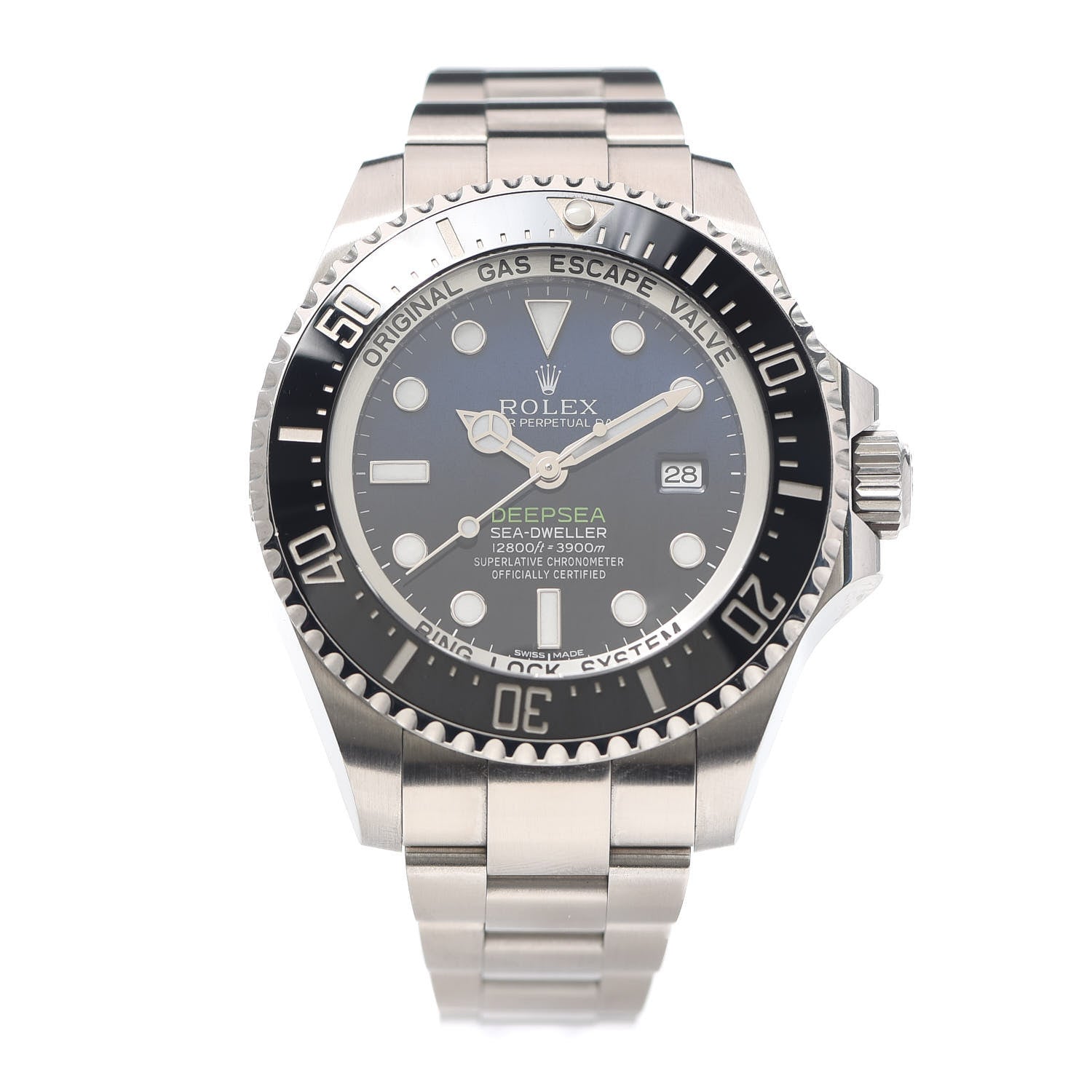 Rolex Stainless Steel 44mm Oyster Perpetual Date Sea-Dweller Deepsea "James Cameron" Watch 116660 1 of 5