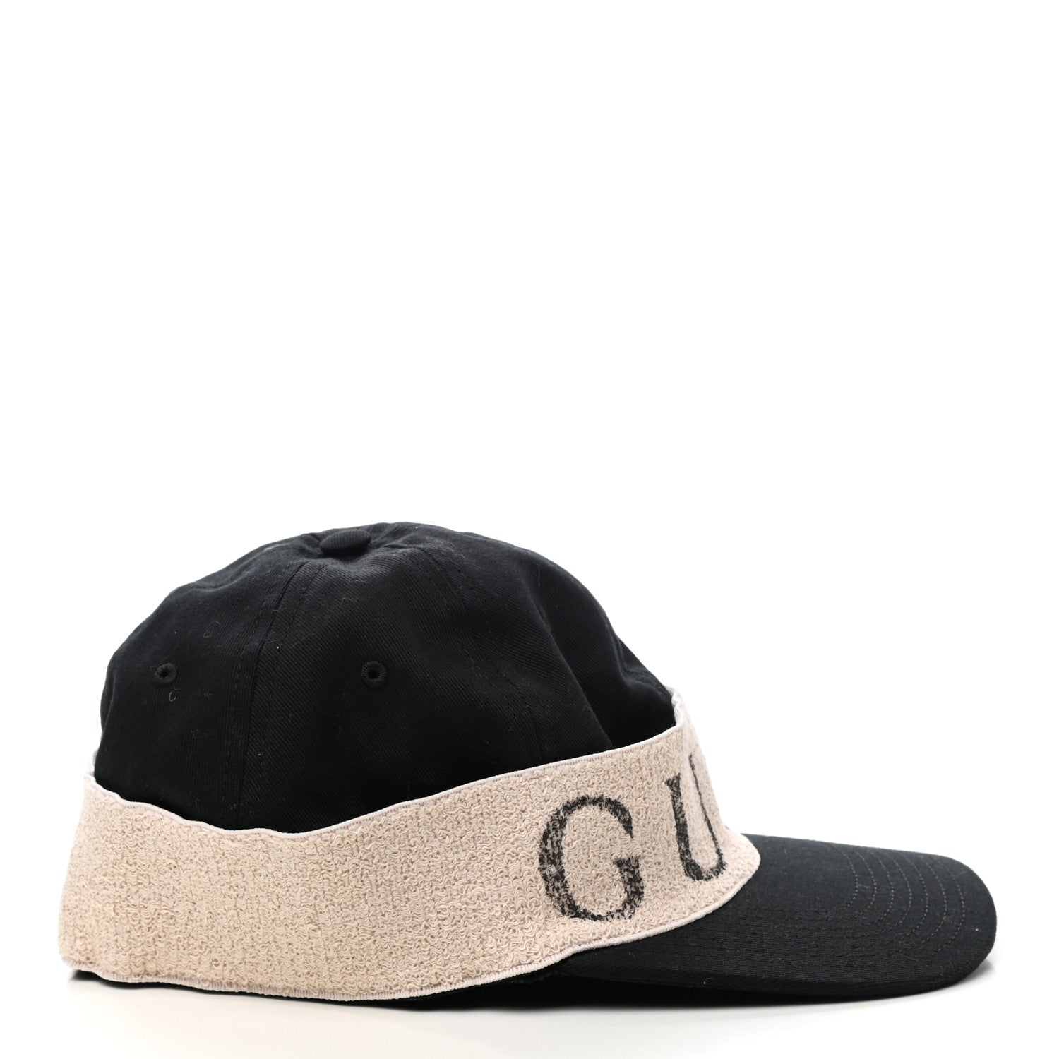 Gucci Gabardine Gucci Headband Baseball Hat M Black 5 of 10