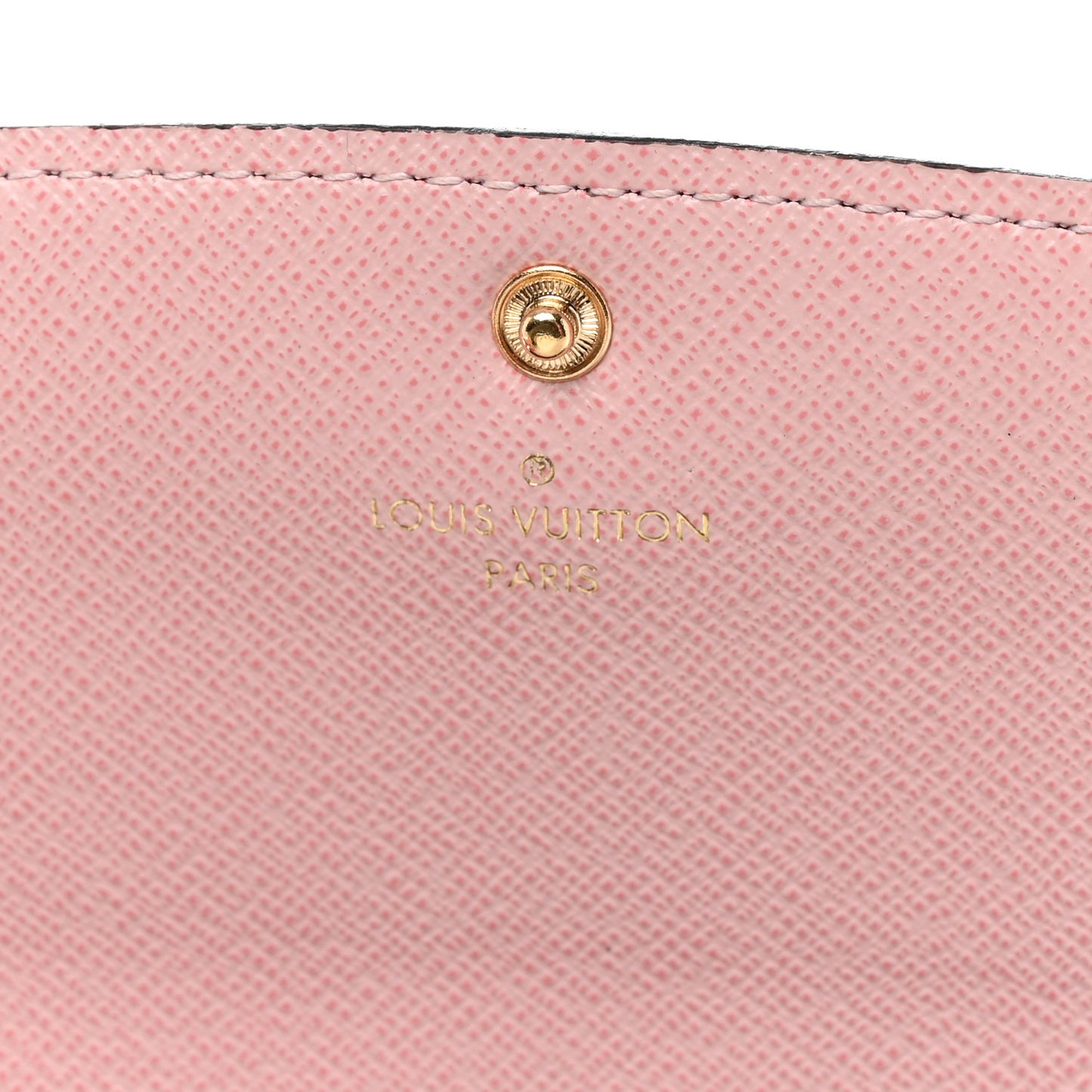 Monogram Emilie Wallet Rose Ballerine