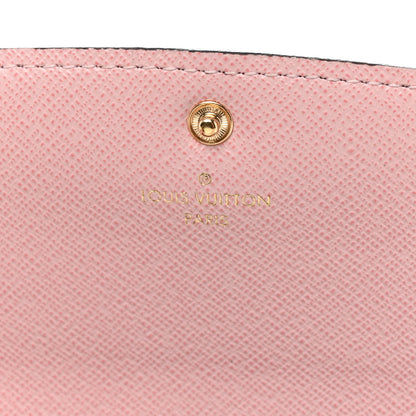 Louis Vuitton Monogram Emilie Wallet Rose Ballerine 6 of 7