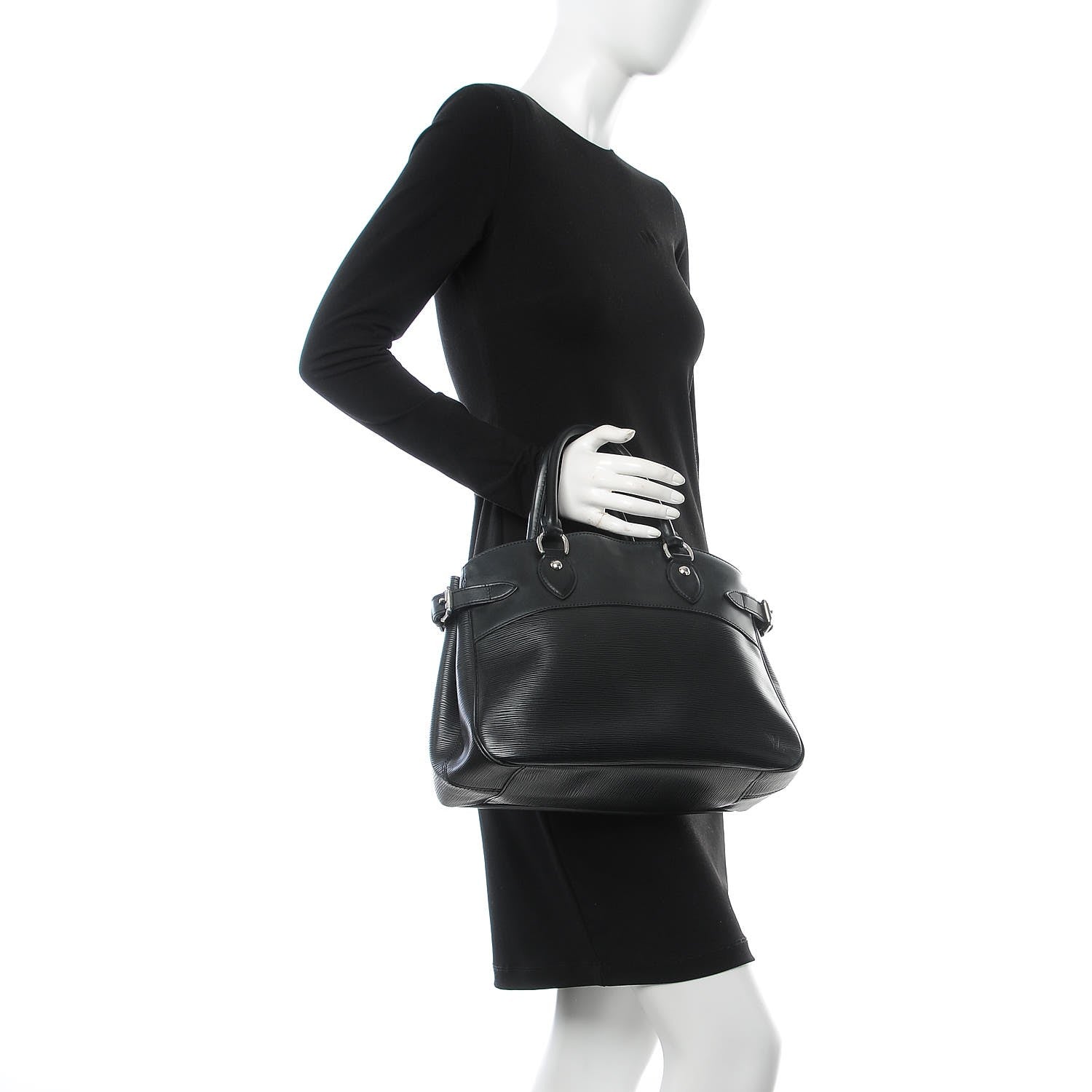 Louis Vuitton Epi Passy GM Black 2 of 14