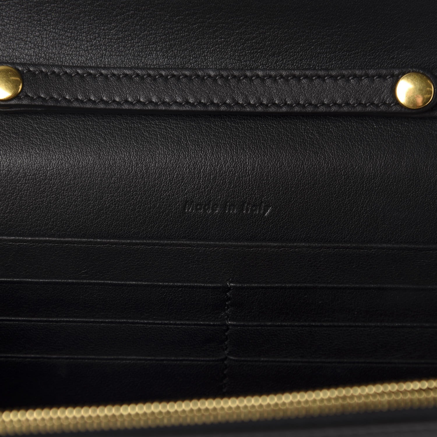 Celine Lambskin Large Diagonal Flap On Chain Black White 8 of 9