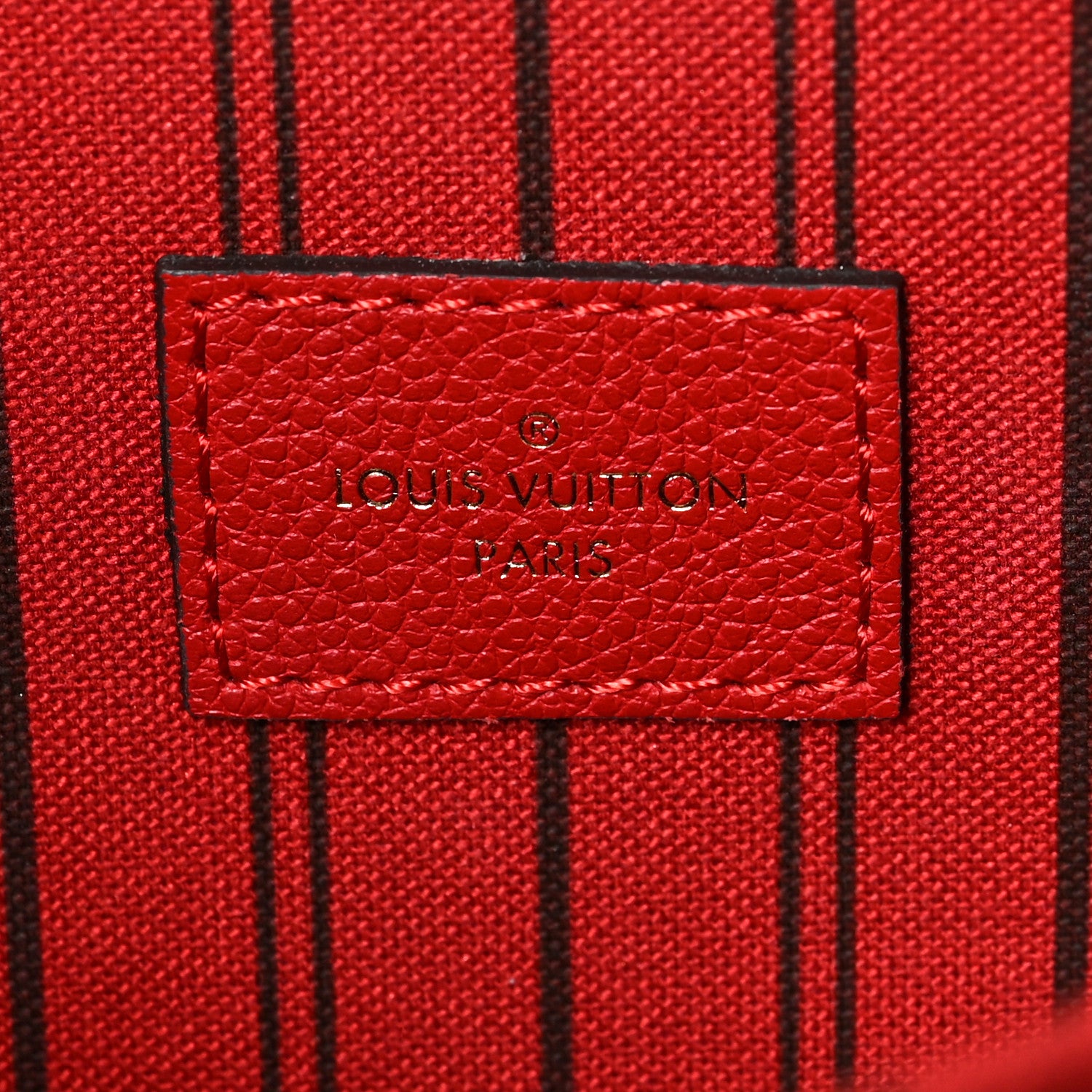 Louis Vuitton Empreinte Pochette Metis Scarlet 7 of 9