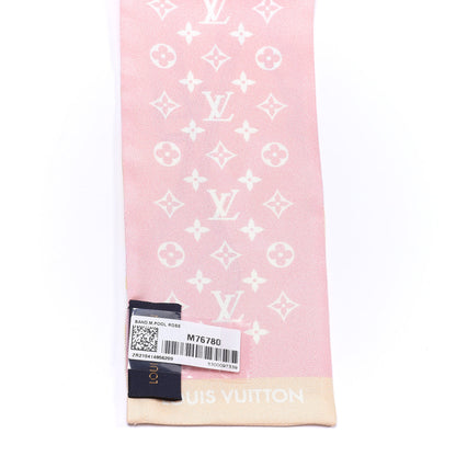 Louis Vuitton Silk Monogram Gradient By The Pool Bandeau Pink 3 of 3