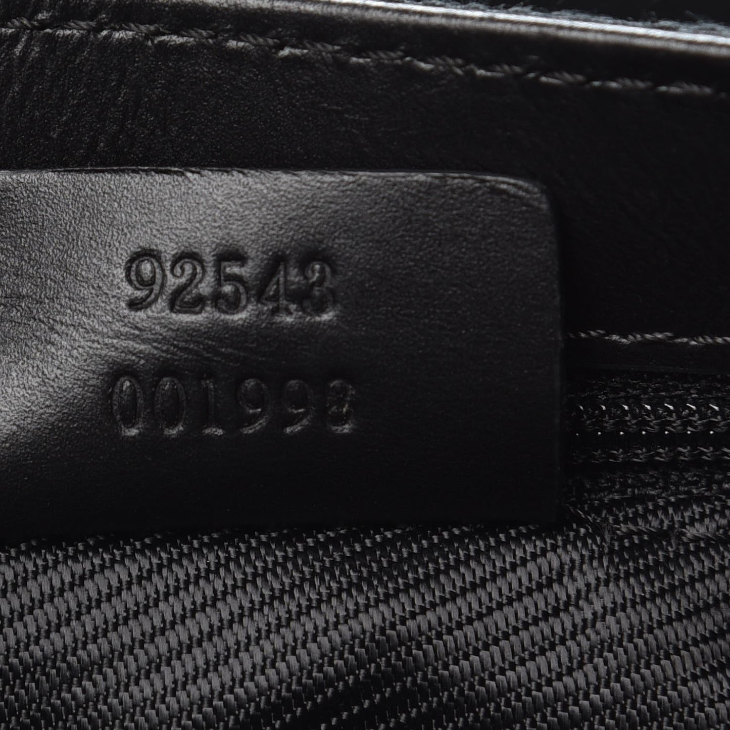 GG Monogram Web Flight Belt Bag Black