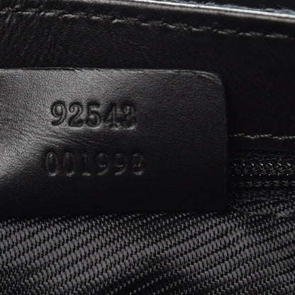 Gucci GG Monogram Web Flight Belt Bag Black 7 of 10