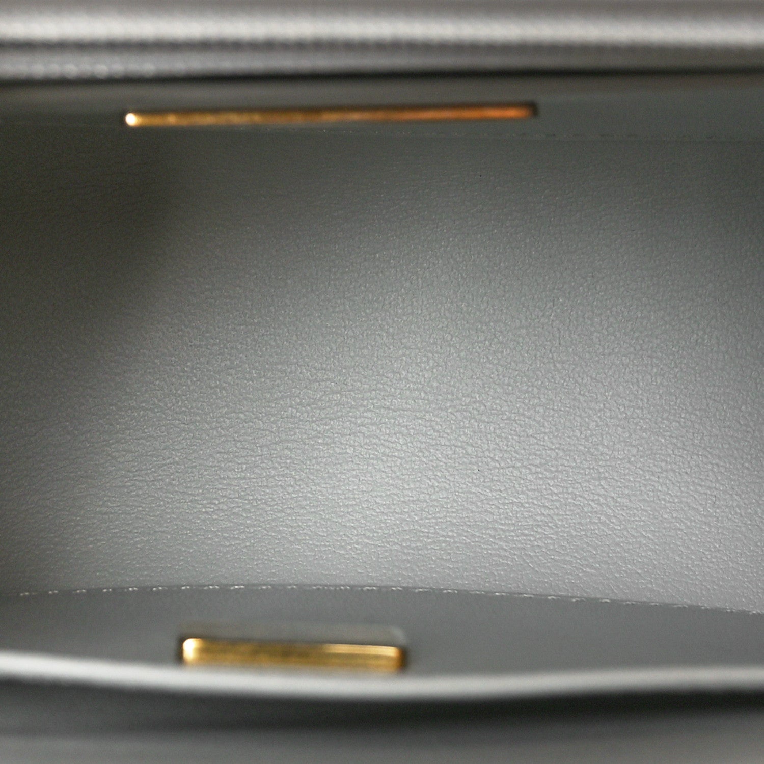 Chanel Lambskin Handle Crush Top Handle Flap Bag Grey 5 of 10